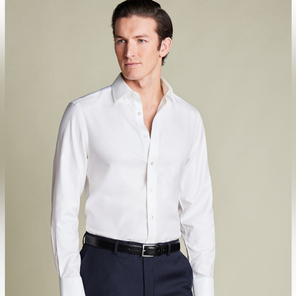 Charles Tyrwhitt Non-Iron Slim Fit Dress Shirt